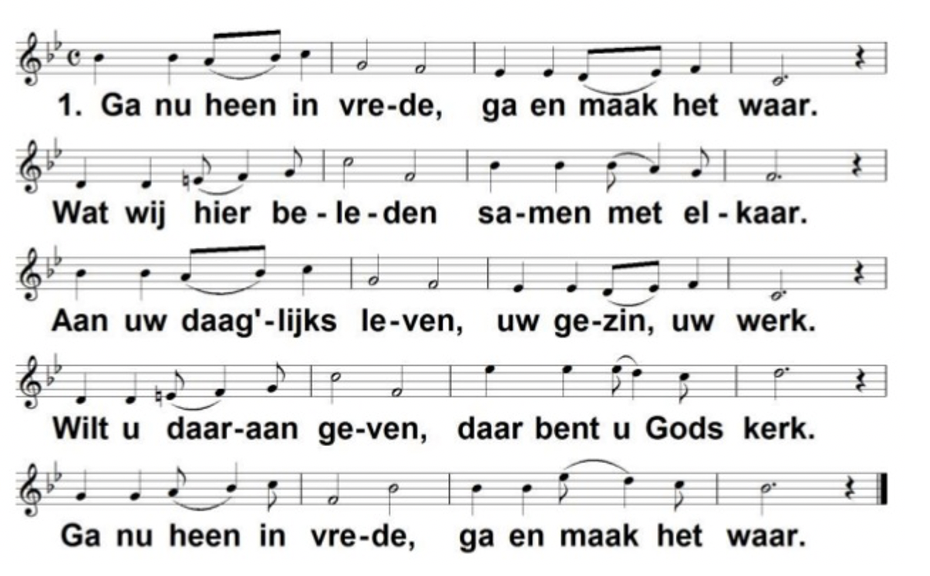 Ga Nu Heen In Vrede Protestantse Gemeente 's-Heerenberg - Zeddam